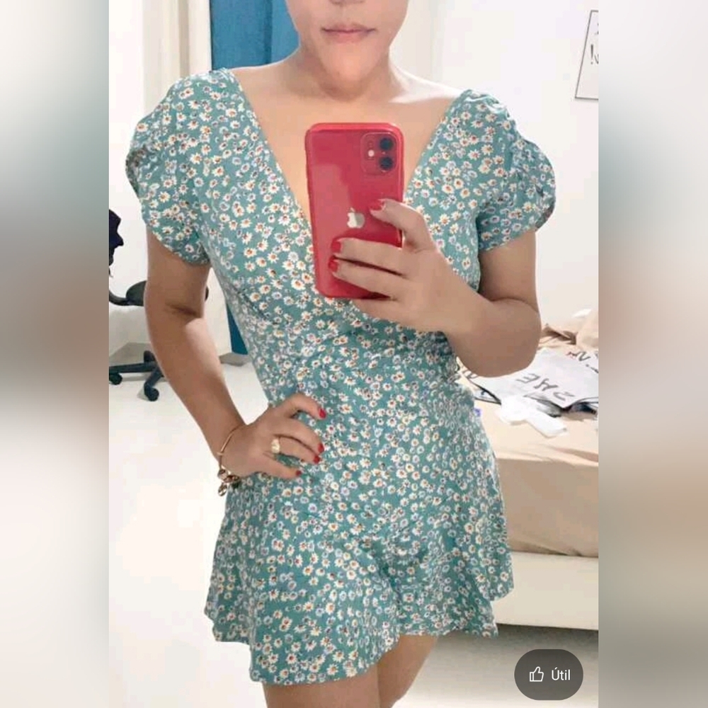 Mono con estampado floral